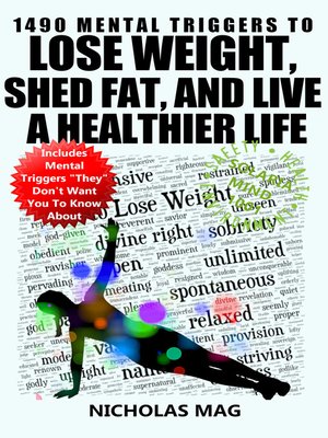 cover image of 1490 Mental Triggers to Lose Weight, Shed Fat, and Live a Healthier Life